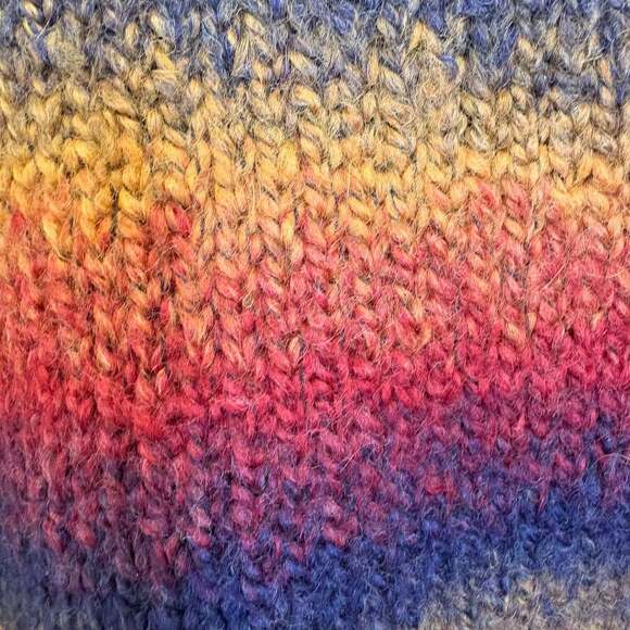 Pistola “Carlen” Oversized Wool-Blend Sweater Striped Size M Cottagecore - Picture 10 of 10